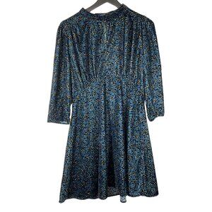 French Bonobo Keyhole Velvet Baby Doll Dress size XL